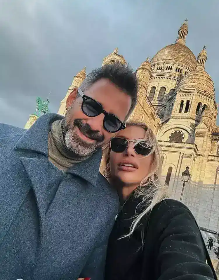659bcda5f83f454db7976c6d İrem Derici sevgilisiyle Paris'te aşk tazeledi
