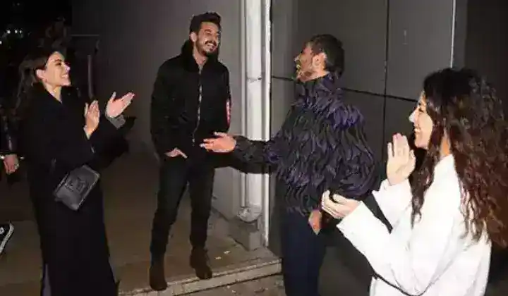 Cansu Tosun'dan eşi Erkan Kolçak Köstendil'e sürpriz doğum günü 1 Cansu Tosun’dan eşi Erkan Kolçak Köstendil’e sürpriz doğum günü