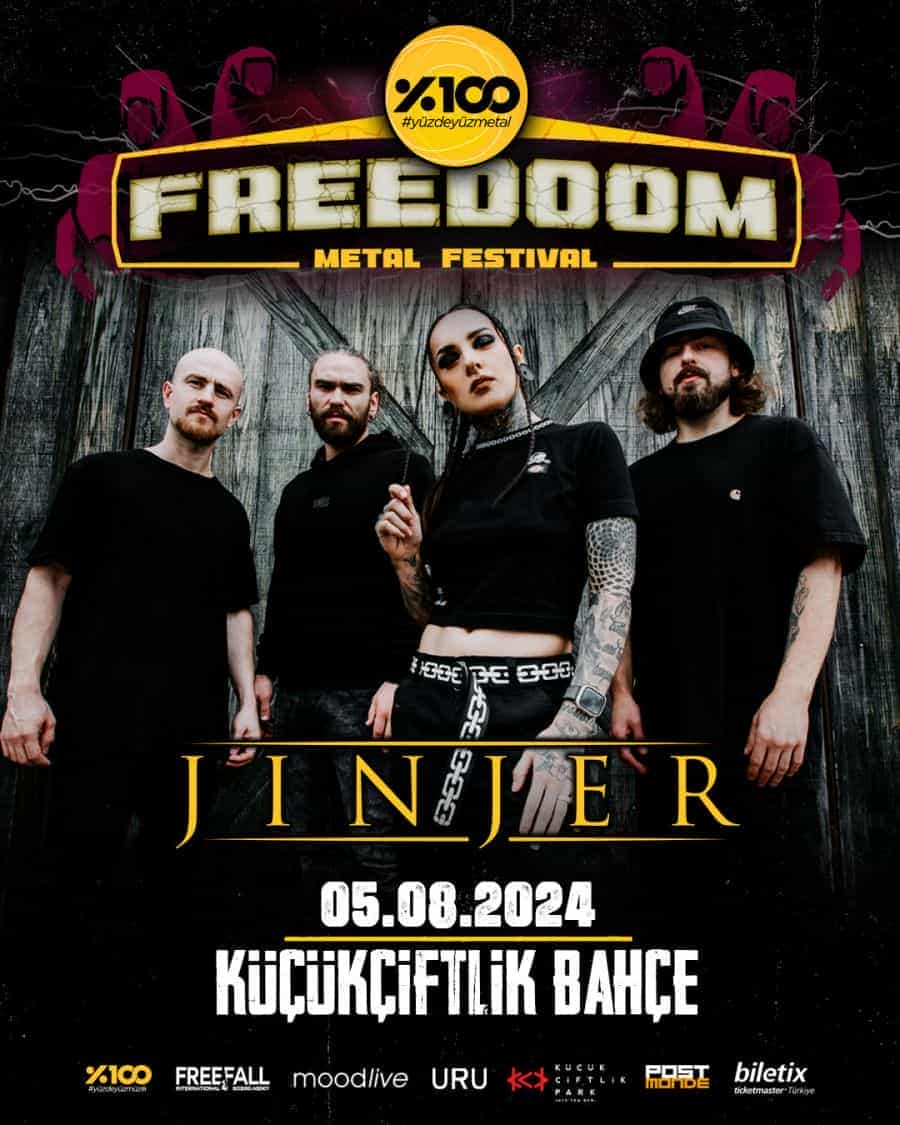 Ukraynalı Jinjer, 5 Ağustos'ta Freedom Metal Festival'da 3 jinjer1 Ukraynalı Jinjer, 5 Ağustos'ta Freedom Metal Festival'da