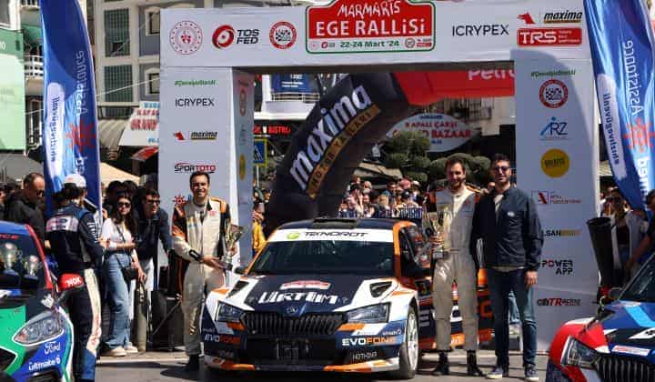 Marmaris’te Ege Rallisi heyecanı yaşandı