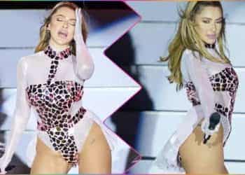 Hadise, son konserinde yaptığı seksi dans şovuyla yine ağızları açık bıraktı