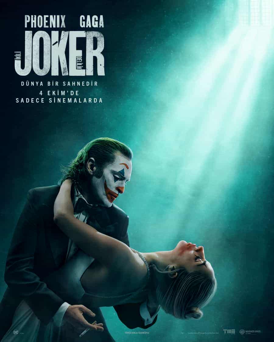 Joaquin Phoenix ve Lady Gaga’nın başrolü paylaştığı 'Joker: İkili Delilik' filminin ilk posteri yayınlandı! 3 joker1 Joaquin Phoenix ve Lady Gaga’nın başrolü paylaştığı 'Joker: İkili Delilik' filminin ilk posteri yayınlandı!