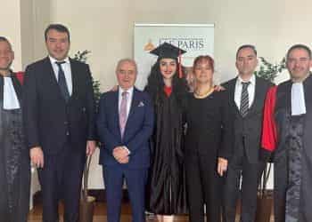 Harika Güral, Paris Sorbonne Üniversitesi’nde 2 yıl süren Executive MBA yüksek lisansını tamamladı
