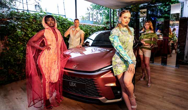 Lexus’un yeni SUV’u LBX sıra dışı lansmanla Türkiye’de satışa sunuldu