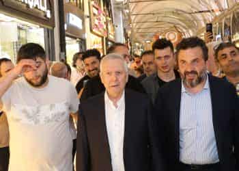 Aziz Yıldırım, Kapalıçarşı’da kuyumcularla buluştu