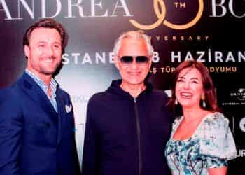 Hacer Pala’dan Andrea Bocelli’nin kulisine ziyaret