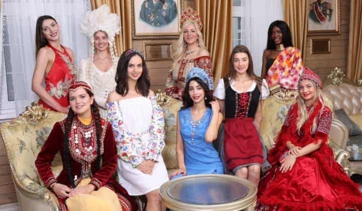 Miss Eurasia üçüncü güzeli Nevide Çiçek oldu