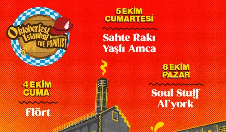 Oktoberfest İstanbul hosted by The Populist, Yapı Kredi bomontiada’da