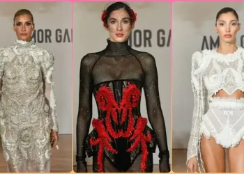 Amor Gariboviç, ‘Phoenix Bloom’ koleksiyonunu, Venedik Sarayı’nda moda severlerin beğenisine sundu