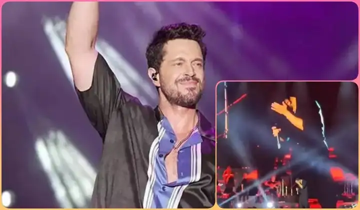 Murat Boz’a sahnede büyük şok