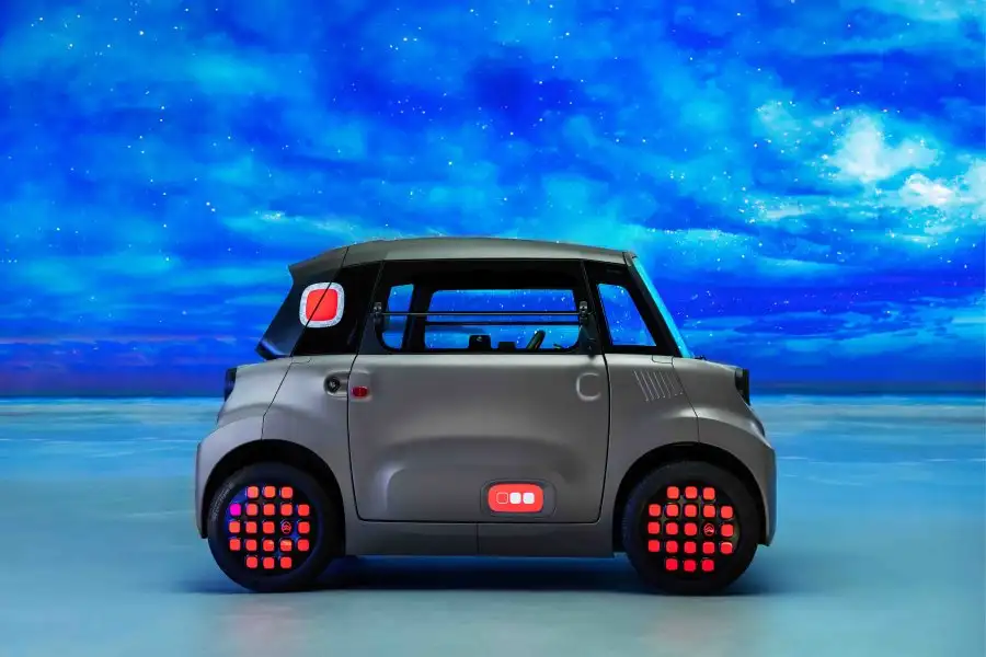 citroen ami1 Citroën, yeni Ami modeliyle 2024 Paris Otomobil Fuarı’na çıkarma yaptı