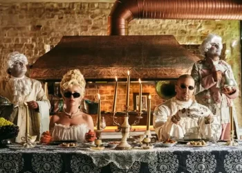 Genco Ecer ve Seda Mete kebap salonunu Paris’e çevirdiler