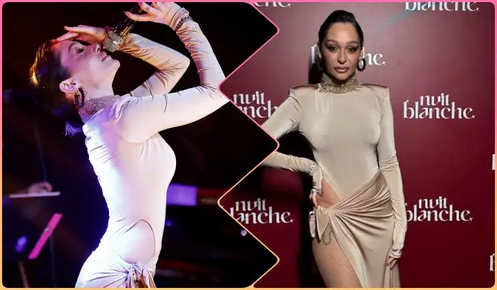 Alya, Nuit Blanche sahnesinde büyüledi! 1 Alya, Nuit Blanche sahnesinde büyüledi!