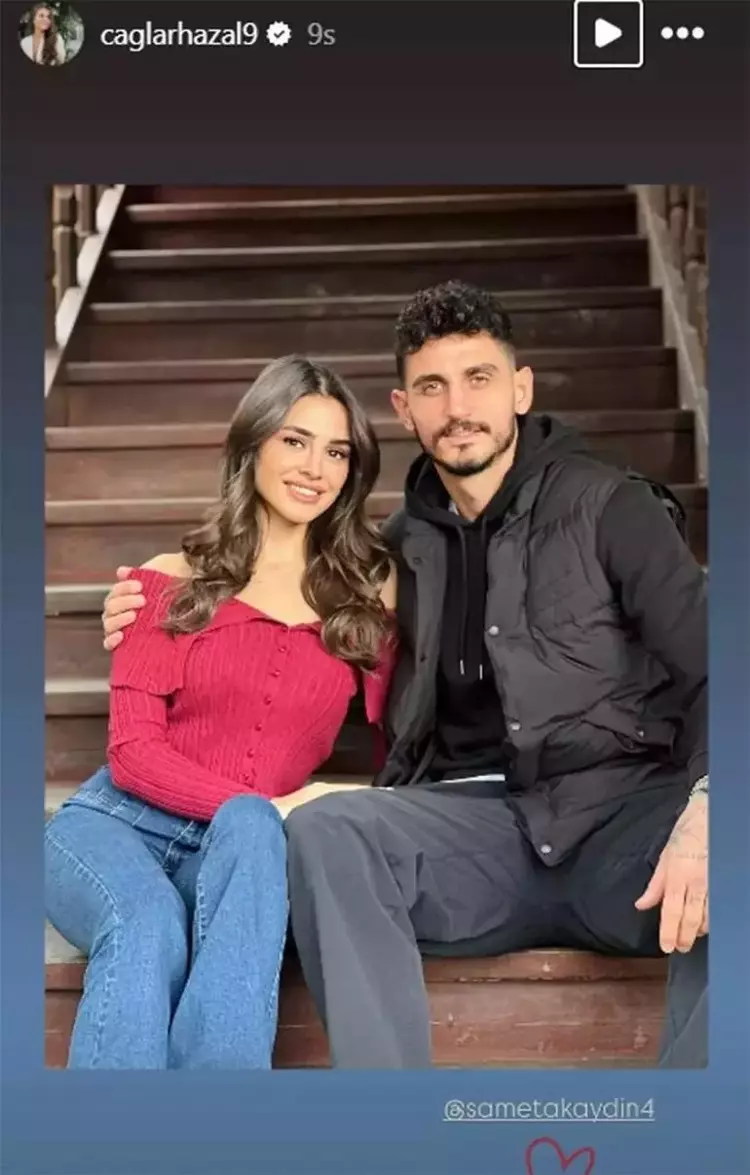Hazal Çağlar ile Samet Akaydın'dan ilk paylaşım 3 67690aa443571b6822ca22c6 Hazal Çağlar ile Samet Akaydın'dan ilk paylaşım
