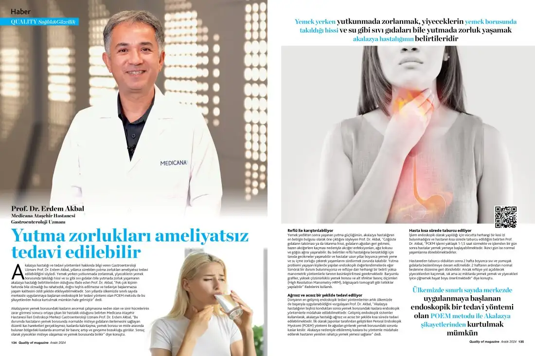 medicana yuta Yutma zorlukları ameliyatsız tedavi edilebilir