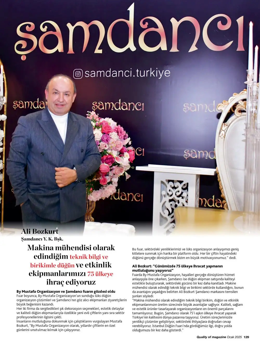 By Mustafa Organizasyon ve Şamdancı İstanbul Düğün Fuarı’na damga vurdu 7 alimustafa3 By Mustafa Organizasyon ve Şamdancı İstanbul Düğün Fuarı’na damga vurdu