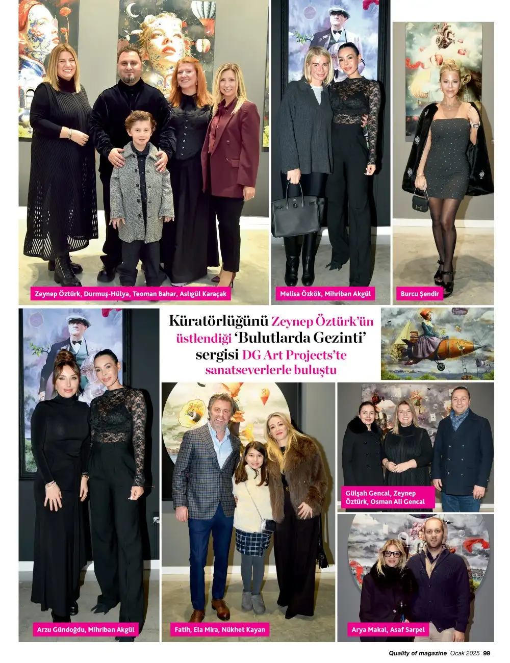 durmusbahar2 Durmuş Bahar'ın ilk kişisel sergisi ‘Bulutlarda Gezinti’, DG Art Gallery&Projects’te sanatseverlerle buluştu
