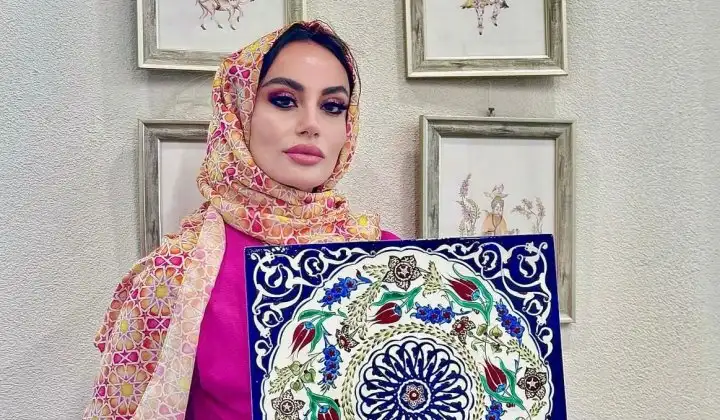 Çini sanatçısı Pınar Külek, eserleriyle dikkat çekiyor