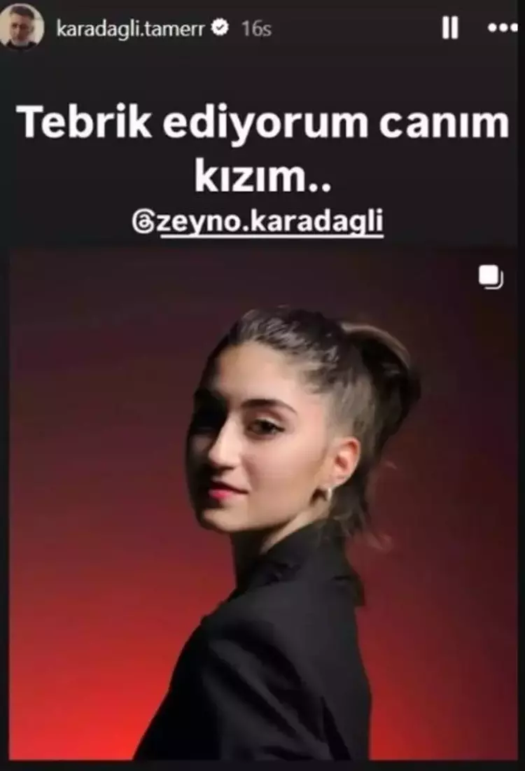 Tamer Karadağlı'nın kızı Zeyno'dan büyük başarı 5 67d3bde7572d548f6efacf08 Tamer Karadağlı'nın kızı Zeyno'dan büyük başarı