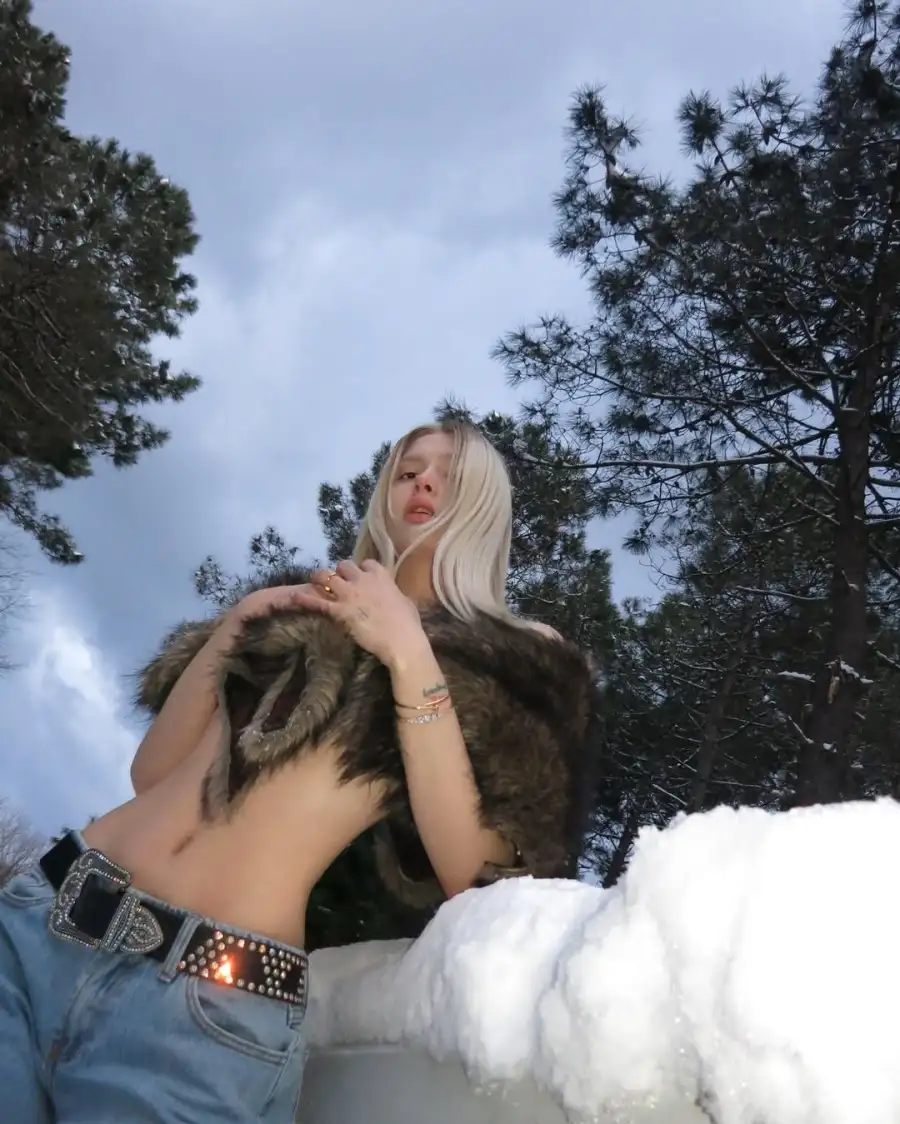 alyna kar1 Aleyna'dan tilkili kar kombini