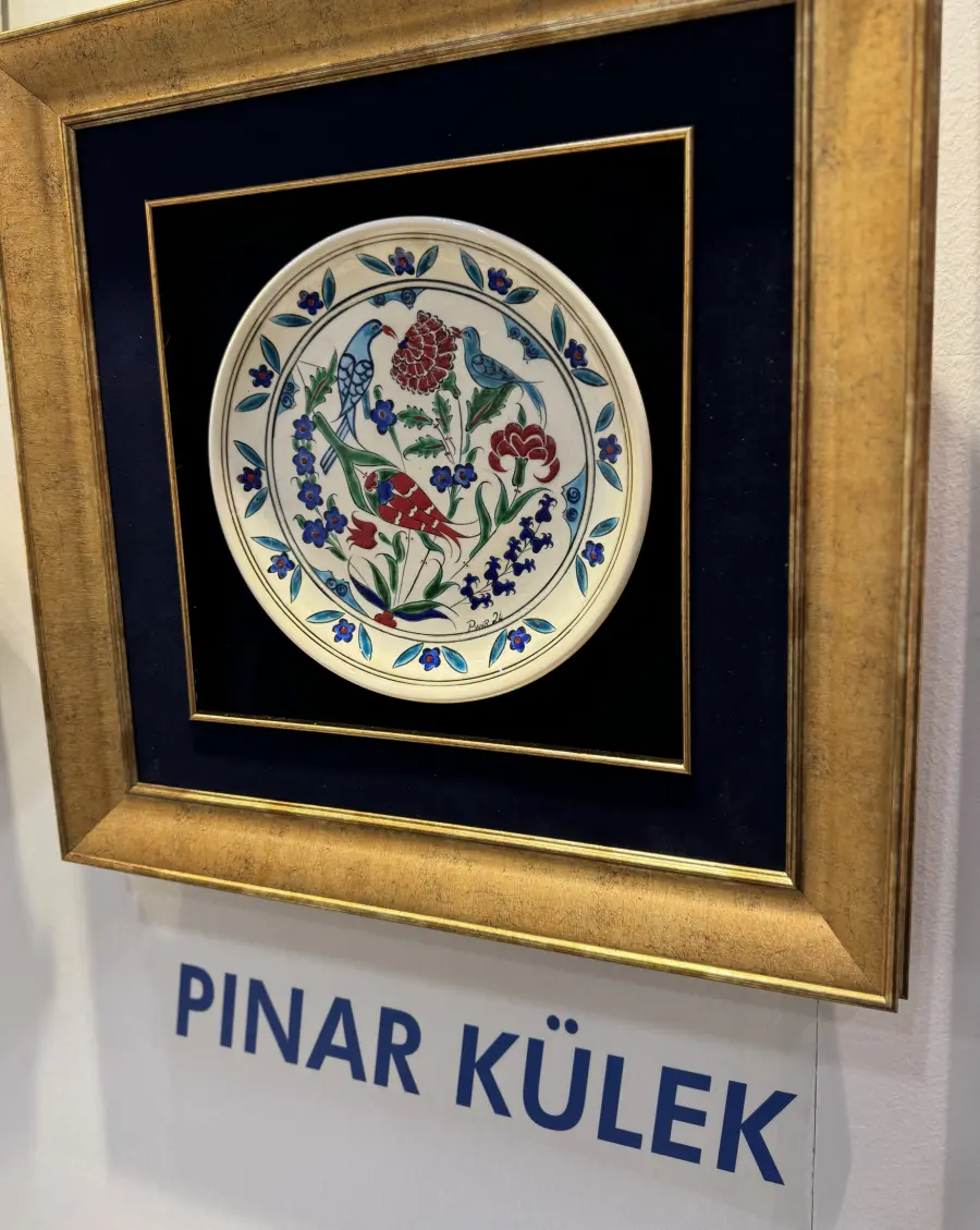 Pınar Külek, eserleriyle çini sanatına ruh katıyor 3 pinarkeser Pınar Külek, eserleriyle çini sanatına ruh katıyor