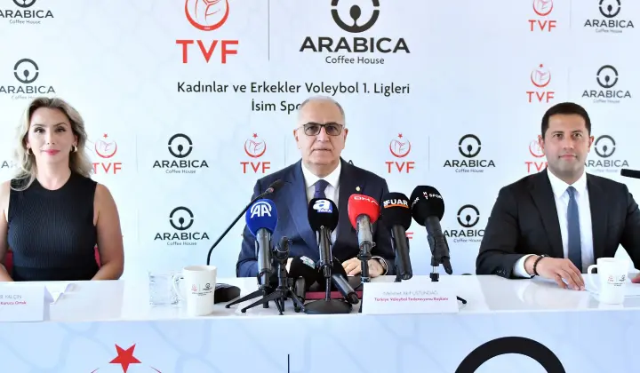 Arabica Coffee House TVF Voleybol 1. Liglerinin isim sponsoru oldu