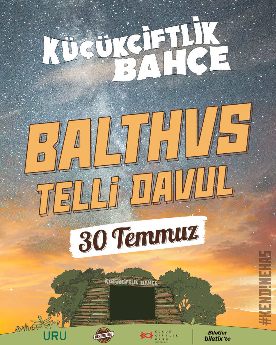 BALTHVS ve Telli Davul KucukCiftlik Bahce 30 Temmuz 2025 1 Latin Psikedelik Funk Melodileriyle Balthvs, 30 Temmuz’da kendine has sunumuyla Küçükçiftlik Bahçe’de!
