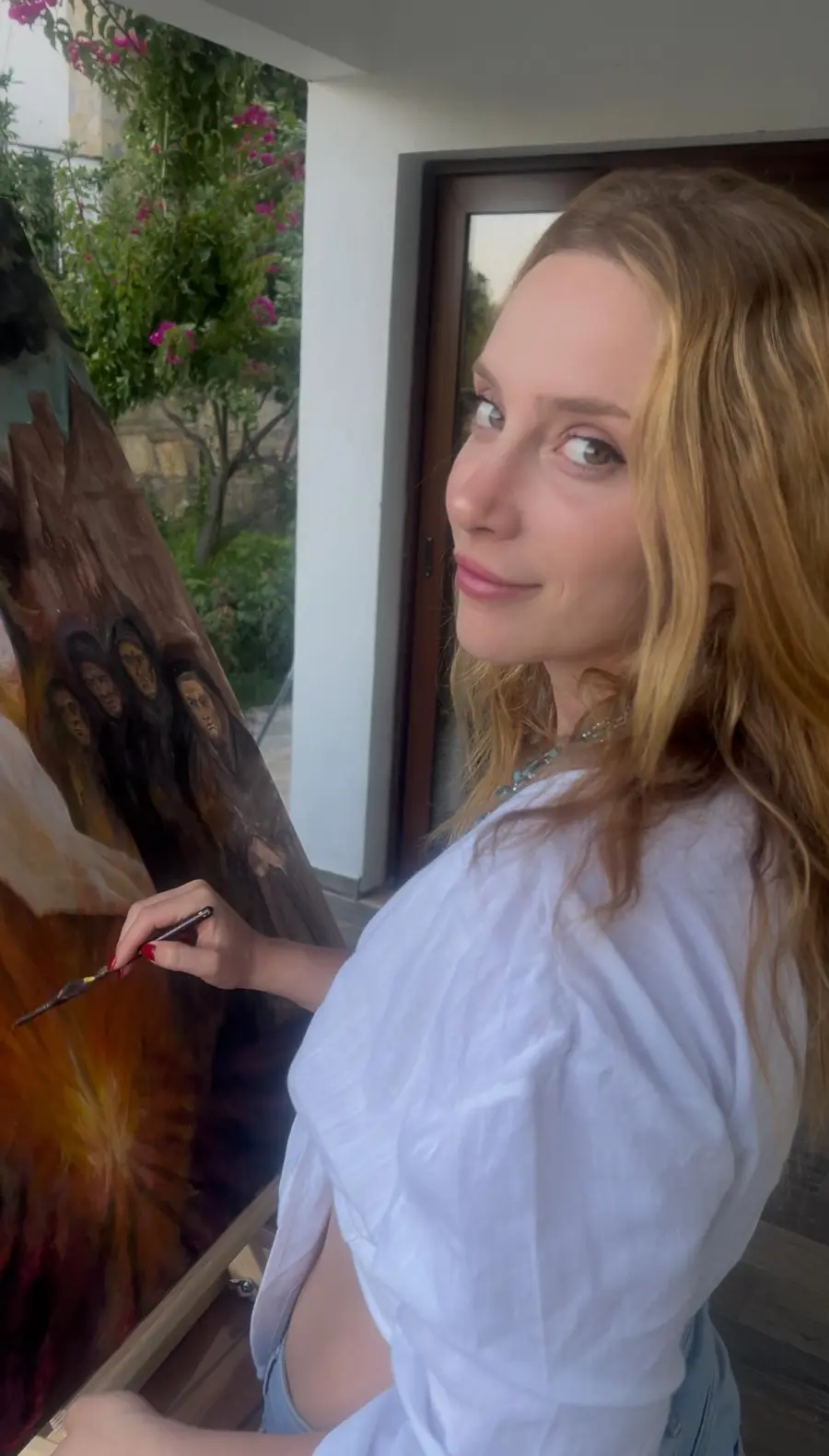 koseoglu ressam İlk sergisi için gün sayıyor