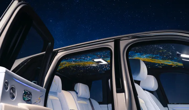 Rolls-Royce’dan uzayın dramasını kutlayan eşsiz tasarım; Cullinan Cosmos