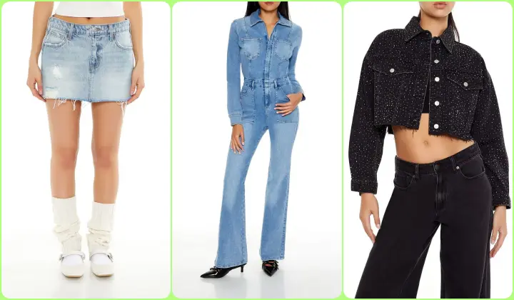 Forever 21’dan denim stili
