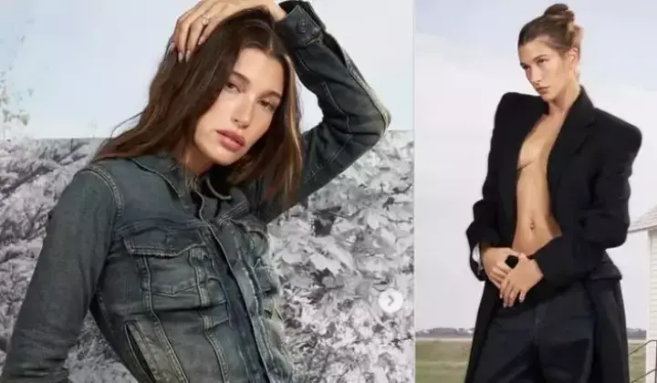 Hailey Bieber’dan cesur poz