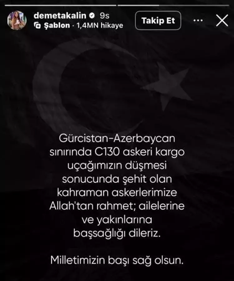 6914202e820a5eb61fc7bb4f Ünlü isimlerden şehit olan askerlerimiz için taziye mesajları