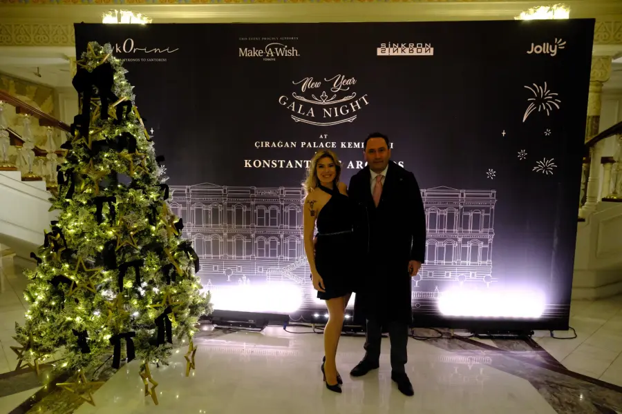 pinar volkan ataman Konstantinos Argiros’tan Çırağan Sarayı’nda masalsı gece