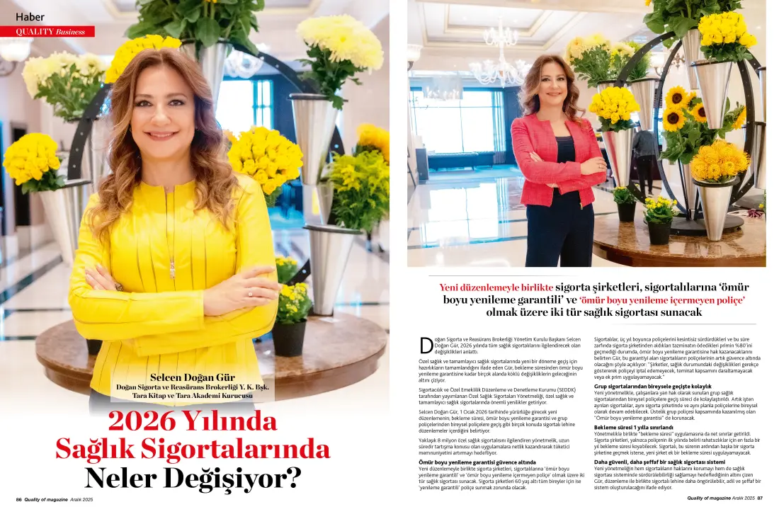 Selcen Gür: 2026 Yılında Sağlık Sigortalarında Neler Değişiyor? 3 selcengur1 Selcen Gür: 2026 Yılında Sağlık Sigortalarında Neler Değişiyor?
