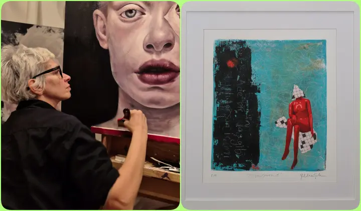 Yeliz Şık Çifçi, ilk kişisel sergisi ’51. Dakika’ ile DG Art Project’te