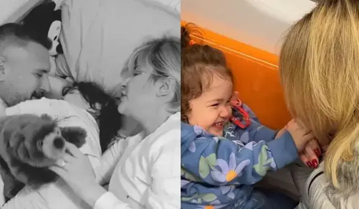 Gonca Vuslateri'den kızı Aya Mone ile yeni kare 1 Gonca Vuslateri’den kızı Aya Mone ile yeni kare