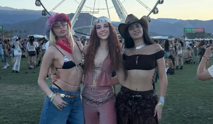 Ünlülerden Coachella çıkarması