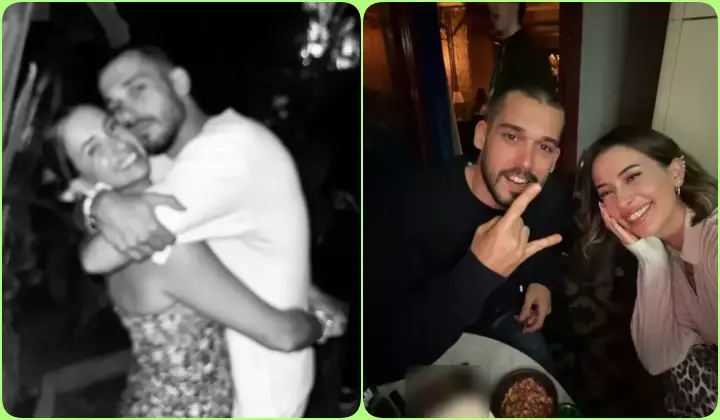 Buse Terim ve sevgilisinden romantik poz