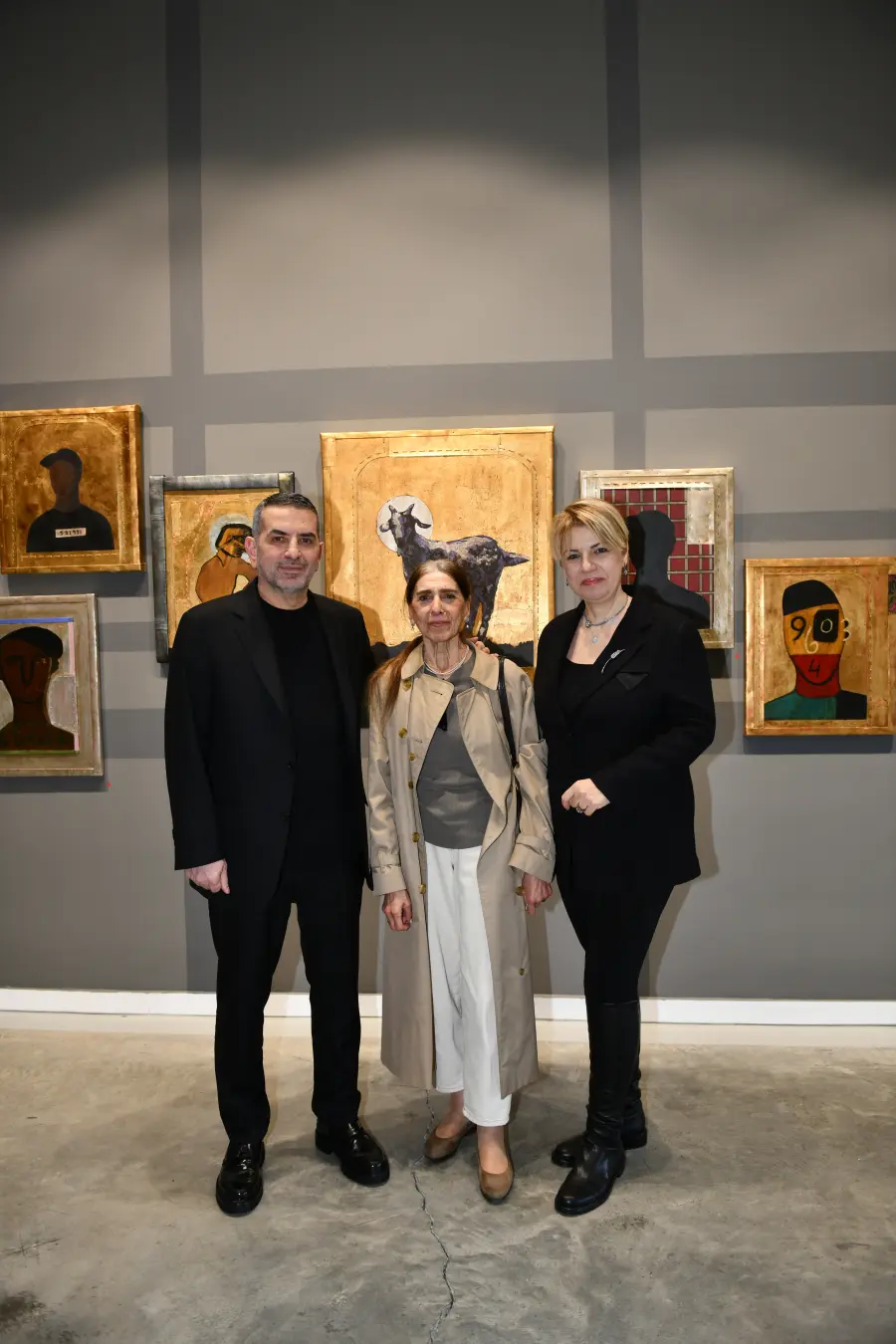 dursun ayse zeynep Bubi'den Dg Art Gallery'de 'İkonalar' sergisi