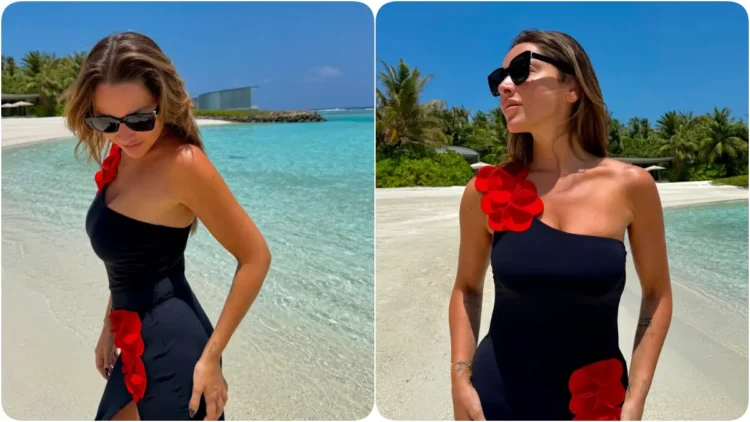 Hadise plaj sezonunu açtı