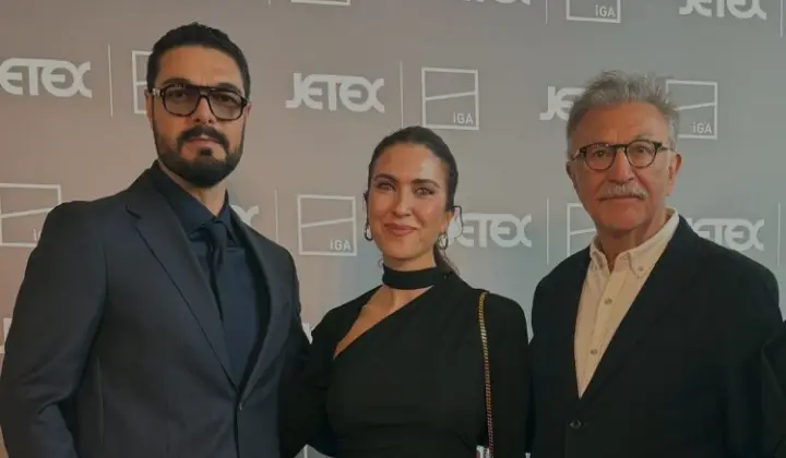 Halil İbrahim Ceyhan ile Tamer Levent açılışta bir araya geldi 1 Halil İbrahim Ceyhan ile Tamer Levent açılışta bir araya geldi