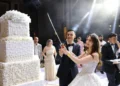 Emir Sönmez ile Ülkem Karadot görkemli bir düğünle evlendi