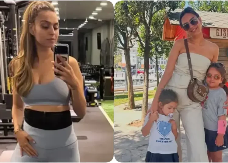 Amine Gülşe spora döndü