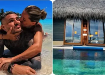 Icardi, sevgilisinin çıplak pozunu yayınladı