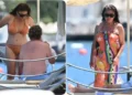 Marmaris’te sevgilisiyle tatilde