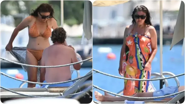 Marmaris’te sevgilisiyle tatilde