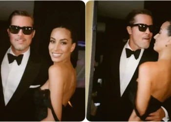 Brad Pitt ve sevgilisi Ines de Ramon’dan aşk pozları