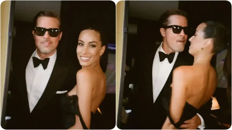 Brad Pitt ve sevgilisi Ines de Ramon’dan aşk pozları