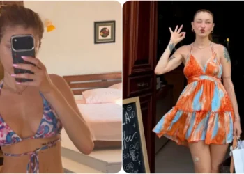 Güliz Ayla’dan tatilden bikini şov