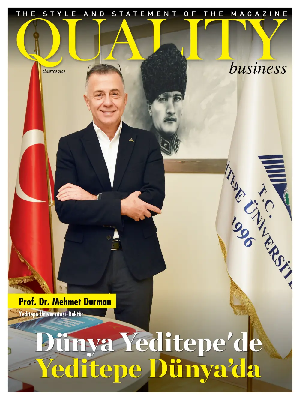 Prof. Mehmet Durman: Dünya Yeditepe'de, Yeditepe Dünya’da 4 mehmetdurman1 Prof. Mehmet Durman: Dünya Yeditepe'de, Yeditepe Dünya’da